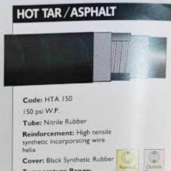 Hot Tar (Asphalt) Hose HTA 150